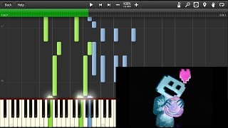 Magnus Pålsson  Presenting VVVVVV  Verdegrand synthesia [upl. by Nebur]