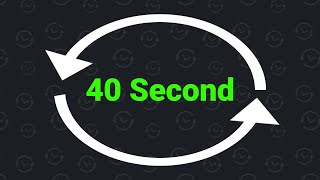 40 Second Interval Timer [upl. by Kelby]