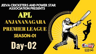 JEEVA CRICKETERS amp POWER STAR ASSOCIATION PRESENTS I ANJANANAGARA PREMIER LEAGUE 2024  FINAL DAY [upl. by Eelanej]