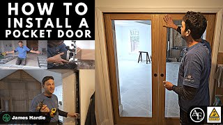 How to Install a Pocket Door [upl. by Jillian357]