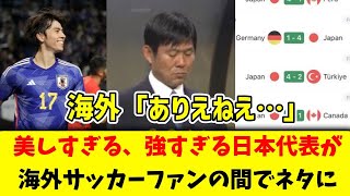 【海外反応】強すぎる日本代表が海外サッカーファンの間で話題に [upl. by Chilton]