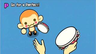 Rhythm Heaven Fever  Tambourine Perfect [upl. by Anirhtak]