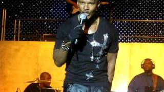 Jamie Foxx sings quot1 Night Extravaganzaquot in Toronto [upl. by Dranyer]