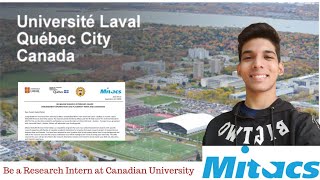 MITCAS Canada Research Internship  Application Tips [upl. by Dunson]