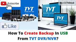 How Do I Create A Backup Of The Recording In USB From TVT DVRNVR [upl. by Harl991]