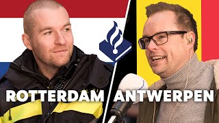 Politie Rotterdam vs Antwerpen  Boeiend de Podcast [upl. by Ytirehc112]