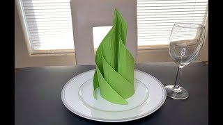 DIY Easy Paper Napkin Folding Idea MadeByFate 319 [upl. by Eada]