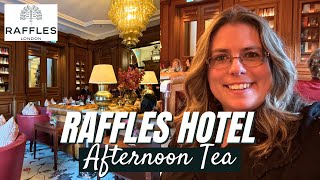 Afternoon Tea London 2024  The Raffles Hotel  2024 Luxury Afternoon Tea Review [upl. by Ieppet]