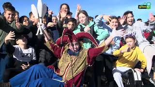 Los escolares de Gines visitan el XVI Mercado Medieval y Navideño de Gines 2023 [upl. by Friedrich]