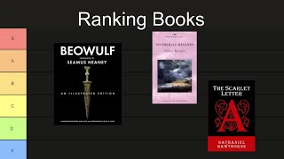 I ranked every book ive read in the past 5 years [upl. by Atsyrc]