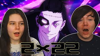 I CANT BELIEVE WE WERE RIGHT☂️ Jujutsu Kaisen Season 2 Episode 22 REACTION amp REVIEW [upl. by Adams]