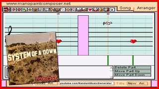 Atwa  System Of A Down Mario Paint Composer ♫ Advanced Mario Sequencer [upl. by Dera]