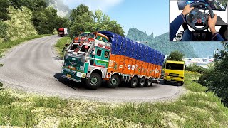 Indian Truck Simulator  3D Game for PC  Cargo Truck Driving game with steering wheel [upl. by Thrift]