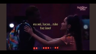 Melhores Momentos da Trajetória de Juliette e Lucas no bbb [upl. by Acim791]