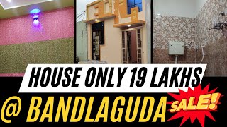 Bandlaguda 19 Lakhs House Sale Only  9291647349 [upl. by Ahsinoj733]