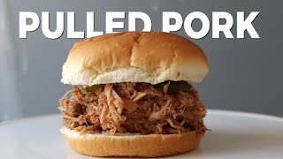 How to Make Pulled Pork in Crock Pot  Easy Pulled Pork Recipe [upl. by Ajay]