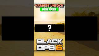 The HARDEST Thing to Unlock in BLACK OPS 6 EASY [upl. by Wilmette]