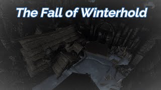 The Fall of Winterhold  Skyrim Quest Mod [upl. by Nomannic]