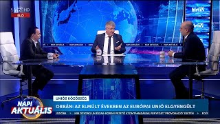 Napi aktuális  G Fodor Gábor és Mráz Ágoston Sámuel 20231221  HÍR TV [upl. by Myrilla]