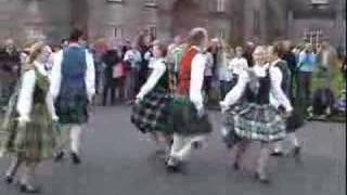 Corryvrechan Scottish Dance Team at Kilkenny  Castle [upl. by Ahtivak]