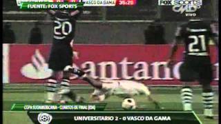 Universitario 2 vs 0 Vasco da Gama  Copa Sudamericana [upl. by Ynagoham]