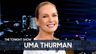 Uma Thurman on Celebrating 25 Years with Room to Grow and Watching Her Daughter Maya Hawke Perform [upl. by Phaidra]