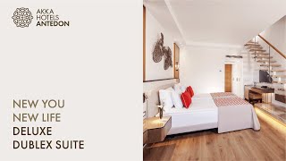 Deluxe Dublex Suite  New Rooms at Akka Hotels Antedon [upl. by Tomkiel]