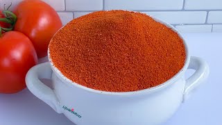 HOW TO MAKE TOMATO POWDER IN TWO WAYS [upl. by Azaleah244]