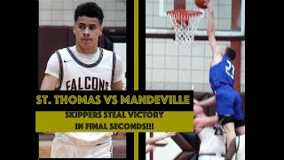 Mandeville SHOCKS St Thomas IN FINAL SECONDS [upl. by Jule]