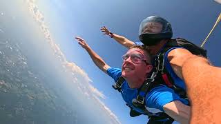 Tandem Skydive  20240814  Perkasie Pennsylvania [upl. by Catherina492]