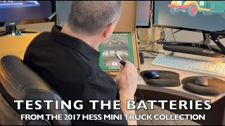 Lets check Hess Truck MINI Batteries from 2017 [upl. by Ondrej]