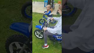 Yamaha balance bike vs Yamaha PWvigosworld [upl. by Suoivatram]