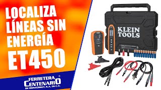 Localiza líneas sin energía con el Rastreador avanzado de circuitos eléctricos ET450 de Klein Tools [upl. by Colby]