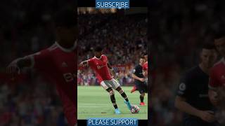 Marcus Rashford scores stunning goal to end it 62 vs Burnley trending shorts fifa22 [upl. by Rego]