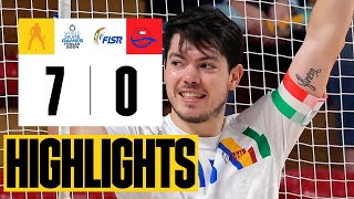 Italia vs Chile 70  HIGHLIGHTS WORLD CHAMPIONSHIP MEN [upl. by Soirtemed]