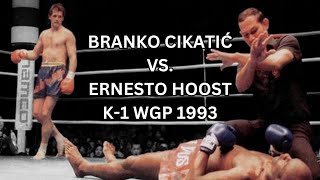 Branko CIKATIĆ vs Ernesto HOOST II K1 Grand Prix 1993 [upl. by Navap]