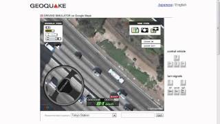 2D Driving Simulator On Google Mapsavi [upl. by Notxed]