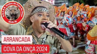 ARRANCADA COVA DA ONÇA 2024  CARNAVAL DE URUGUAIANA [upl. by Einama859]