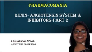 Renin angiotensin system amp inhibitors part 2 [upl. by Cheney]