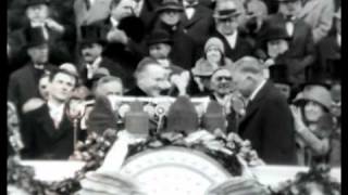 Herbert Hoover Inaugurated 1929 [upl. by Nylloc517]