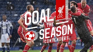 Liverpools 202021 Goal of the Season contenders [upl. by Feirahs]