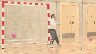 How To Be A Goal Keeper in Handball [upl. by Gib]