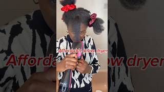 ✨Revlon one step hair dryer and styler on 4c hair Chepest the best  shorts revlon naturalhair [upl. by Essyla]