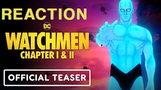 THE WATCHMEN OFFICIAL TRAILER REACTION [upl. by Luapnaej]