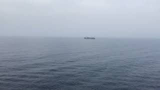 Onboard a Container Ship in the Strait of Malacca [upl. by Silenay]