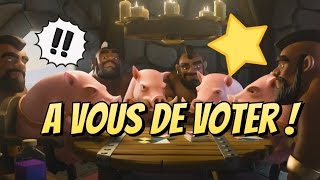 A VOUS DE VOTER  Subs défis et Concours villages artistiques [upl. by Ymij]