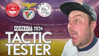 TACTIC TESTER  3 TACTICS 3 DIFFERENT TEAMS 3 SEASONS  ABERDEEN AJAX amp BENFICA [upl. by Ally256]