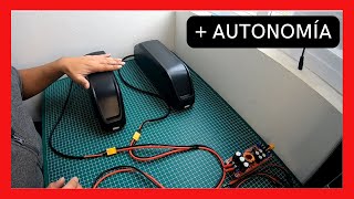 como aumentar autonomia 🔋 BATERIAS EN PARALELO tutorial de conexionado [upl. by Dave]