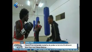 David Pina conquista medalha de prata no torneio Eindhoven Box Cup nos Países Baixos [upl. by Sharron]