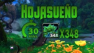 WoW Legion Farmear Frondasueño  348 Hojasueño en 30 minutos [upl. by Chatterjee]